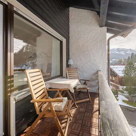Daire Alpenstube Mit Bergblick, Sauna Und Hallenbad